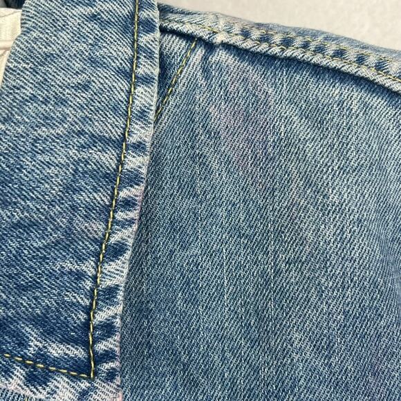 Tommy Jeans Denim Jacket Women's Size Large 100% Cotton GInny Jacket VIntage - Picture 3 of 12